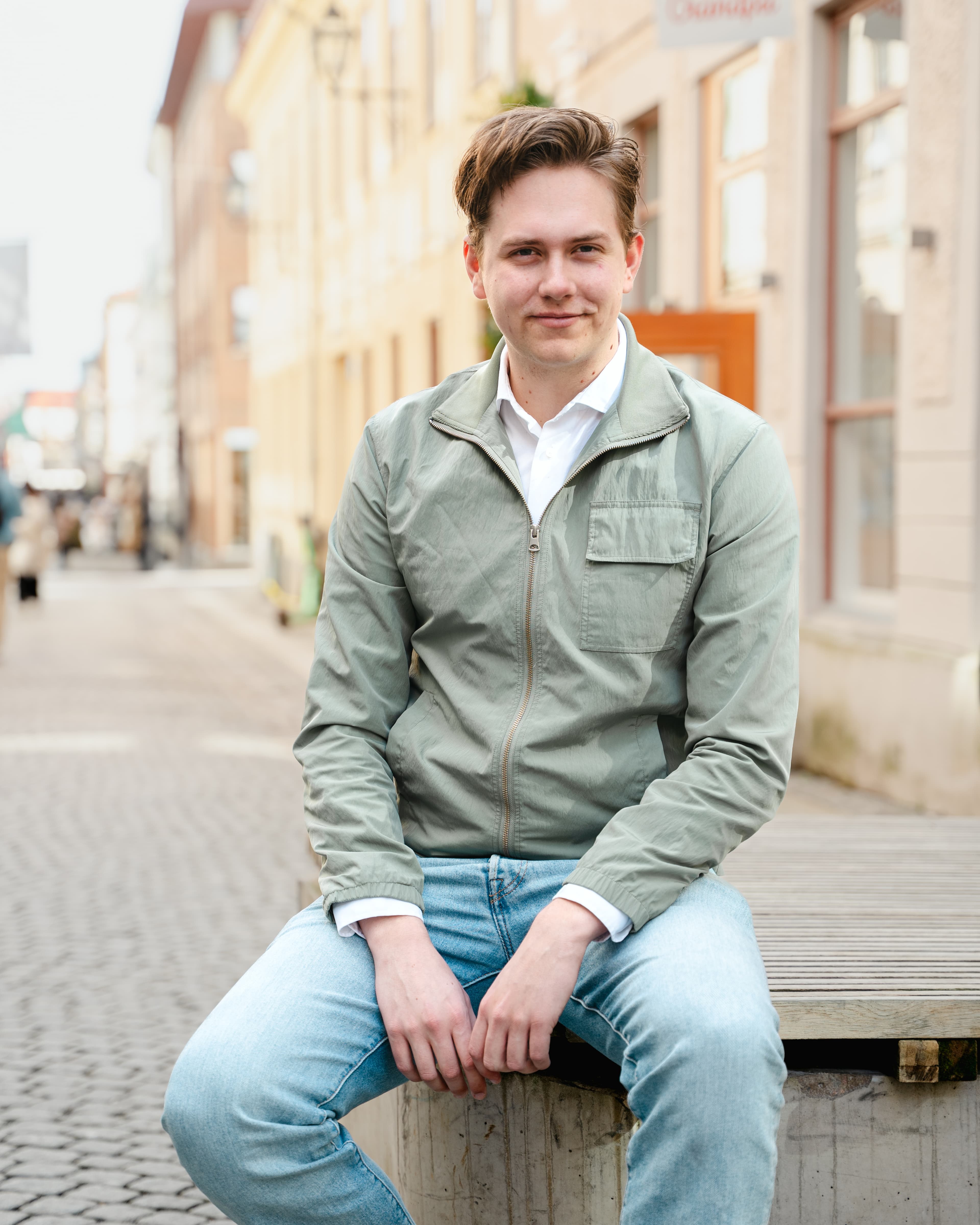 Porträtt av Simon Wallin