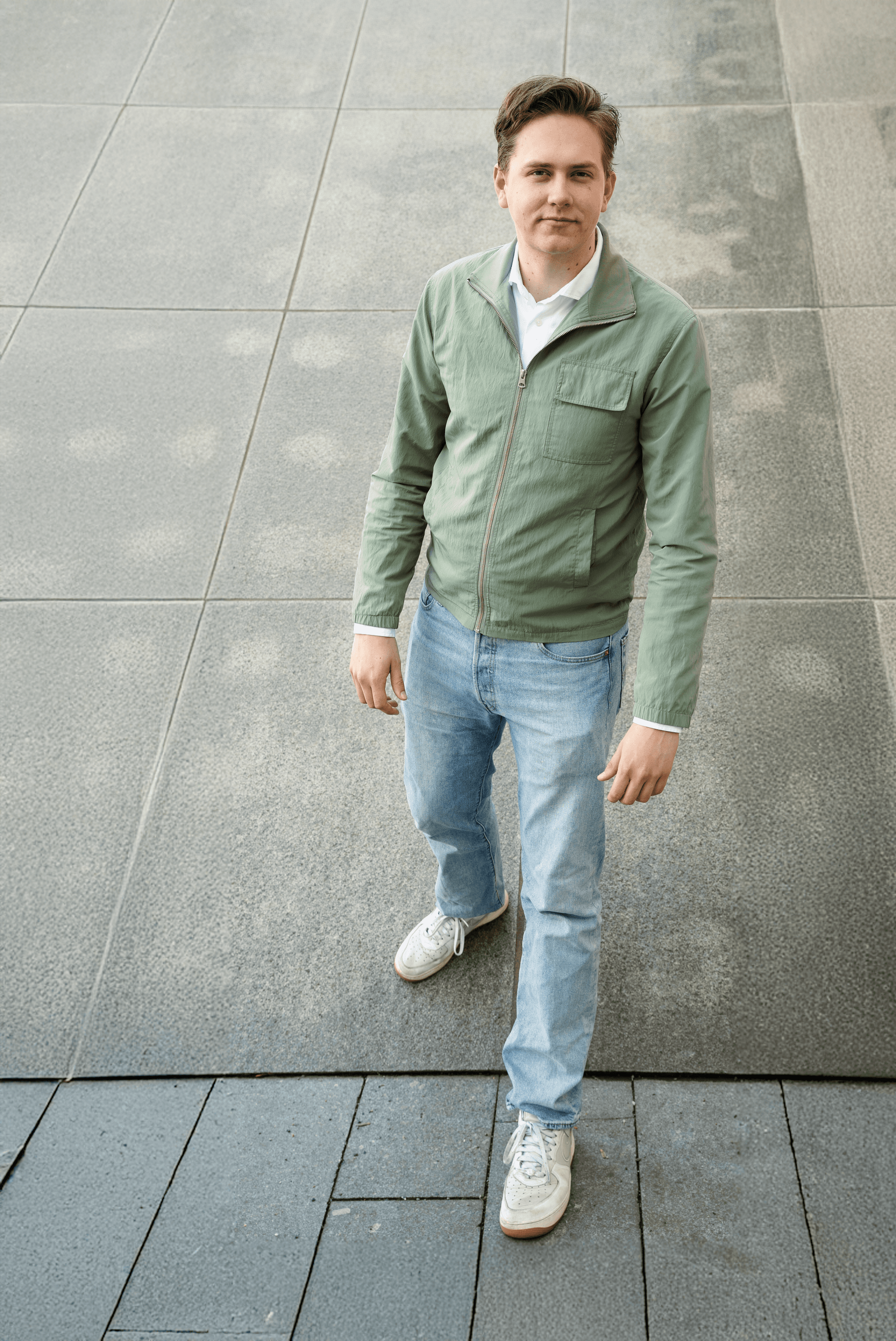 Pressbild på Simon Wallin